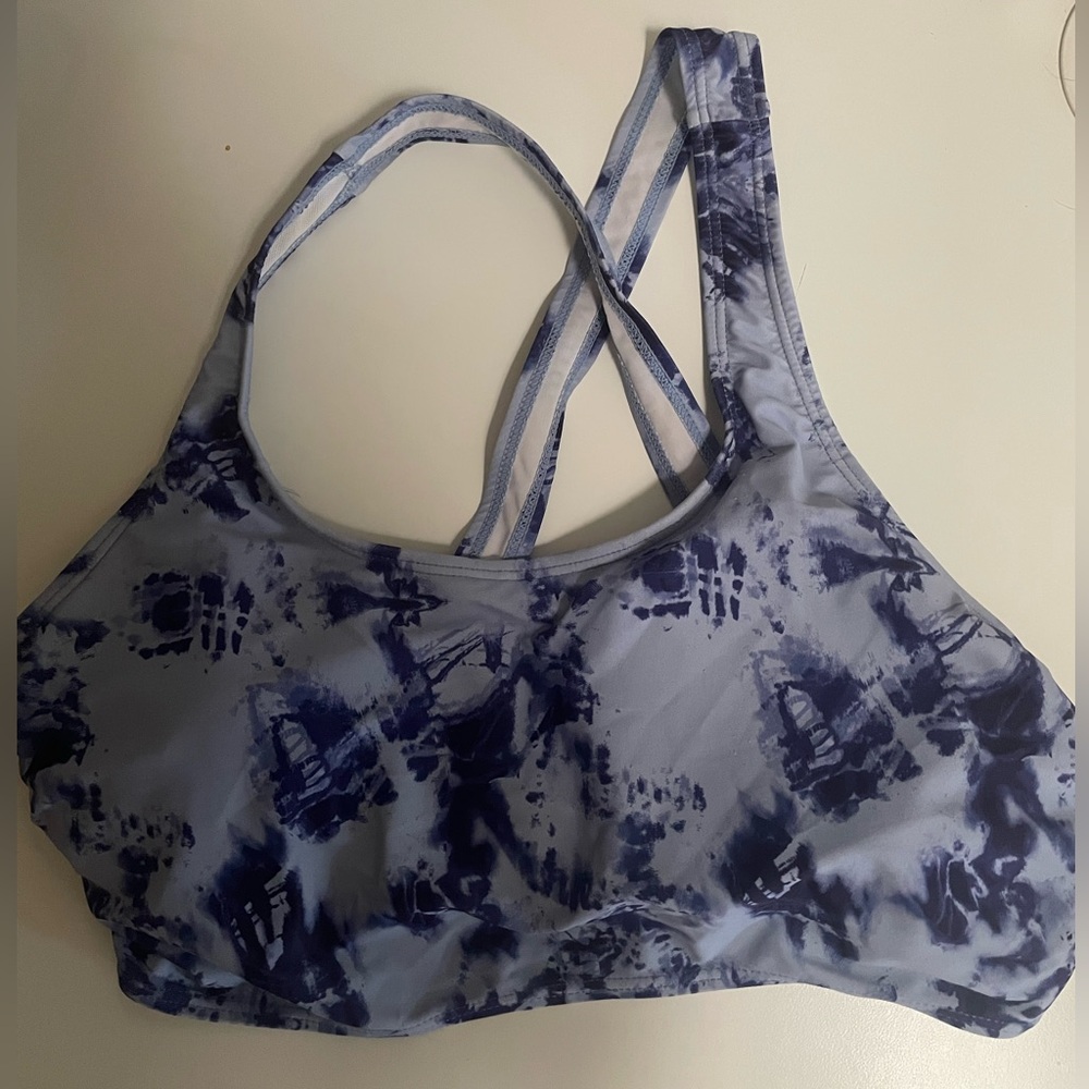 Amazon Navy Tie-Dye Bikini! Worn only a handful of times and in great condition.